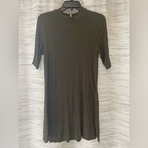 Army green dress
